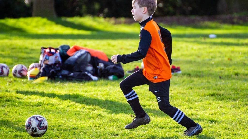 child training with thurlby tigers