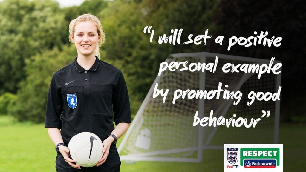I will set a positive personal example by promoting good behaviour