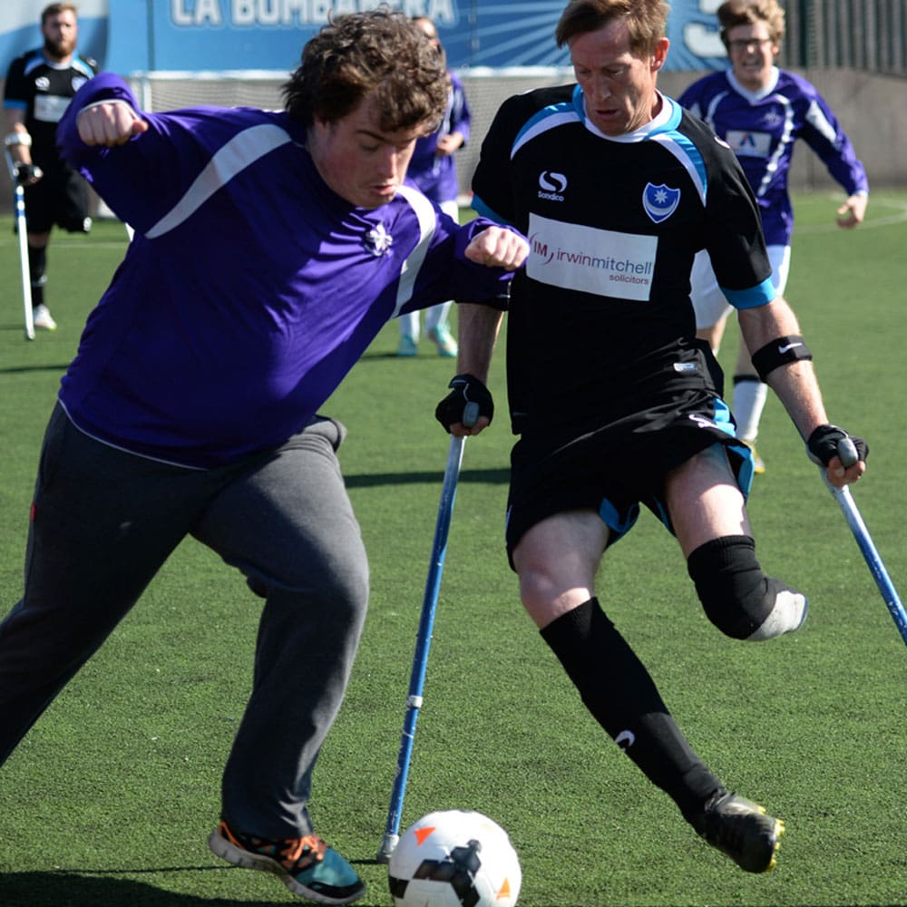 disabled football